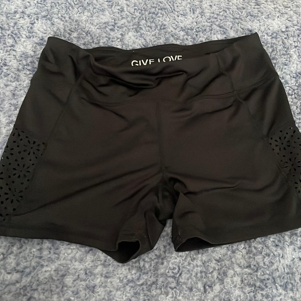 Betsey Johnson workout shorts